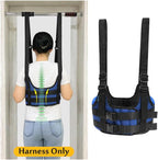 Mybow Back Stretcher, Lumbar Traction Device, Spine Decompression Belt for Pain Relief, Spinal Back Stretcher Belt, Thoracic Spinal Decompression Harness, Portable Stretching Device (Medium)