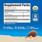 Nutricost Organic Baobab Fruit Powder Unflavored (1 LB) - Vegan, GMO-Free, Gluten Free