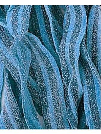 Smarty Stop Every Sour Belts Flavor Gummy Candy 1 Pound (Blueberry)