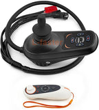 24V Dual Drive Brushed Motor Joystick Controller Forward Reverse Max Current 45A for Indoor Wheelchair Bike with Remote