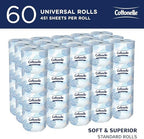 Cottonelle Professional Standard Roll Bulk Toilet Paper (17713), 2-Ply, White (60 Rolls of 451 Sheets, 27,060 Sheet Total)