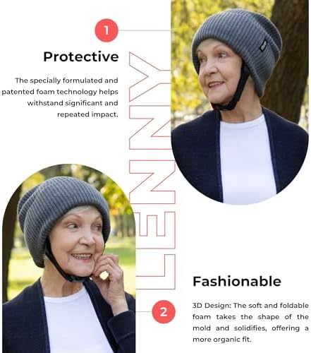Ribcap Lenny Medical Grade Protective Helmet | Soft Helmet for Epilepsy | Protective Helmet for Seizures