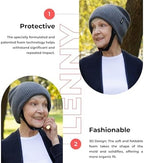 Ribcap Lenny Medical Grade Protective Helmet | Soft Helmet for Epilepsy | Protective Helmet for Seizures