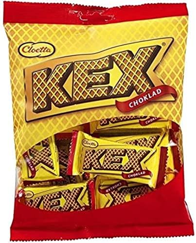 Cloetta Kex Choklad - Chocolate Filled Mini Wafers - 156g