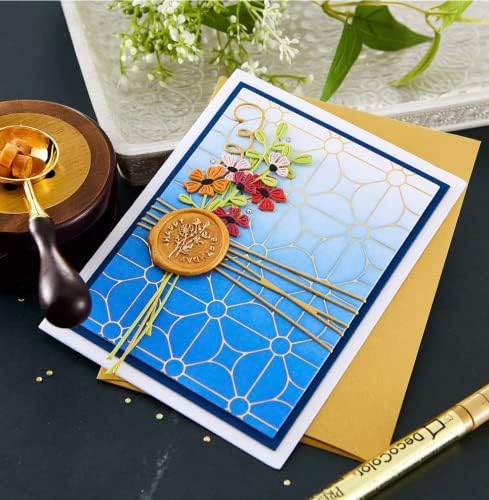 Spellbinders S3-457 Sealed Blooms Etched Dies from The Sealed by Spellbinders Collection