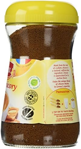 Leroux Regular Instant Chicory 3.5oz/100g 2 Jars