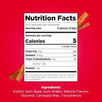 PUR Gum | Aspartame Free Chewing Gum | 100% Xylitol | Natural Cinnamon Flavored Gum, 9 Pieces (Pack of 12)