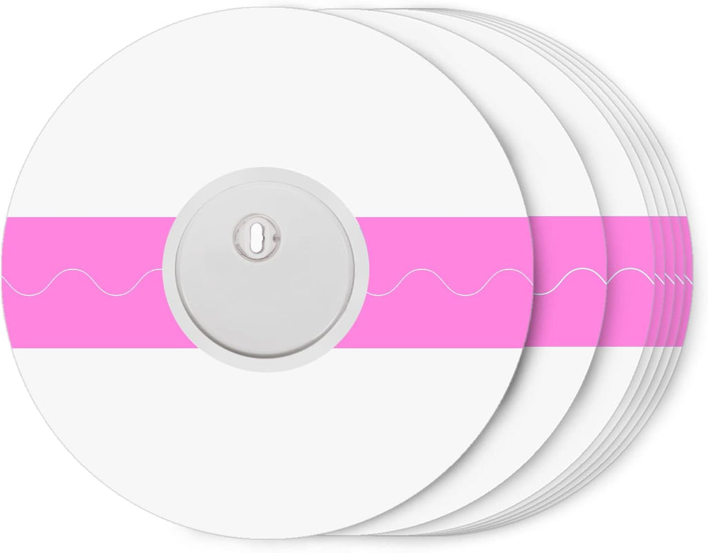 HONYOU 60Pack Freestyle 14 Day Sensor Patch & Libre 3 Plus Sensor Covers Waterproof Adhesive Patches CGM Tape Clear Bandage, Hypoallergenic Latex-Free Breathable, No-Glue Central with No Hole Design