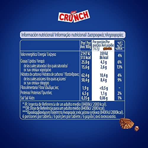 Nestlé | Crunch Chocolate Bar | 100g