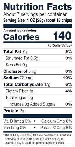 Cape Cod Sea Salt & Vinegar Chips, 7.5 Oz Bag