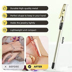 1PC Bracelet Helper Buddy Jewelry Helper Fastening Aid Quickly Unfasten Bracelets/Watches Gift Fit for Women Dropshipping (Color : Rose Gold)