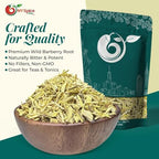 NY Spice Shop Barberry Root Bark - Cut & Sifted Dried Berberis Vulgaris Herb - Natural Plant-Based Ingredient Botanical Herb For Teas Tinctures & Herbal Blends (16 Ounce)
