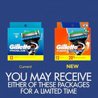 Gillette ProGlide Razor Refills for Men, 12 Razor Blade Refills