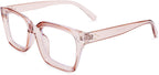 COASION Blue Light Blocking Eyeglasses Classic Thick Square Rim Frame Eyewear for Women Men