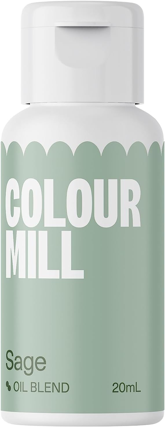 Colour Mill Oil-Based Food Coloring, 20 Milliliters Sage