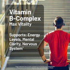 NatureWise Vitamin B Complex for Women and Men - with Folic Acid Biotin B1 B2 B3 B6 B12 - Support Cellular Energy & Mental Clarity - Gluten & Dairy Free, Non-GMO - 60 Softgels[2-Month Supply]