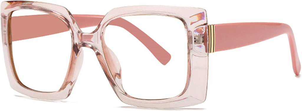 bullabulling Retro Square Blue Light Blocking Reading Glasses For Women Men Oversized Anti Anti Glare UV Eyewear…