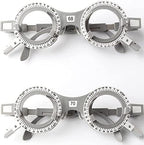Optical Optic Trial Lens Frame Nylon Optometry Frame,PD 52/54/56/58/60/62/64/66/68/70Mm Optical Optometry Trial Frame, Eyeglasses Optometry Optician Trial Lens
