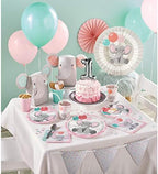 Enchanting Elephants Girl Napkins, 16 ct