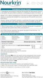 Nourkrin Woman for Healthy Hair Growth food supplement with Marilex, biotin and silica 60 tablet pack (1 month supply)