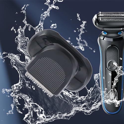 Beard Trimmer Attachment Fit for Br-aun Series 5, 6 and 7 Electric Razors 1/2/3/5/7mm, Replacement Shaver Guide Combs for 5018s, 5020s, 6075cc, 7071cc, 7075cc, 7085cc, 7020s, 5050cs, 6020s, 6072cc
