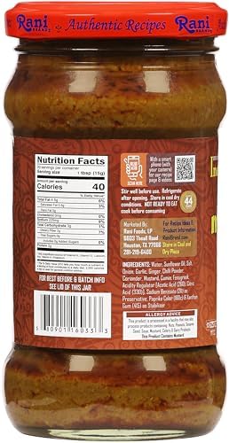 Rani Curry Paste MILD (Spice Paste) 10.5oz (300g) Glass Jar ~ No Colors | All Natural | NON-GMO | Kosher | Vegan | Gluten Free | Indian Origin