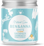 Ben & Anna Natural White with Flouride Toothpaste Jars 3.53 oz