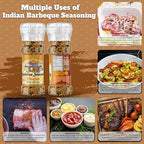 Rani Indian Barbeque Seasoning (11-Spice Blend) 2.5oz (70g) Grinder Bottle ~ All Natural | Salt-Free | Vegan | No Colors | Gluten Friendly | NON-GMO | Kohser | Indian Origin