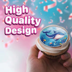 30 x Edible Cupcake Toppers – Dolphin Animal Themed Collection of Edible Cake Decorations | Uncut Edible on Wafer Sheet