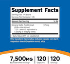 Nutricost Stinging Nettle Root Extract 120 Capsules for 120 Servings Per Bottle - Vegetarian, GMO Free and Gluten Free