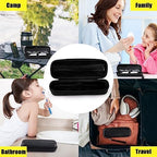 Hooqict Electric Toothbrush Travel Case for Oral-B Pro 1000, 2000, 3000, 3500, 1500 Travel Toothbrush Case Holder with Mesh Pocket Cover Protection, Protective Storage Bag Toothbrush Carrier