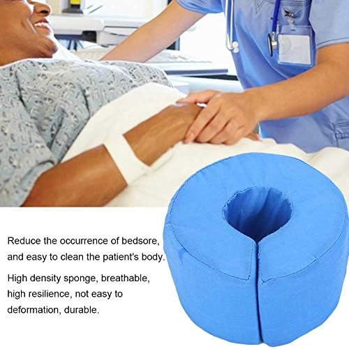 ANGGREK Foot Pillow, Breathable Foot Pillows Ankle Support Protector Pillow Wrist Heel Elevator Wedge Cushion for All Ages Recovery(Blue)