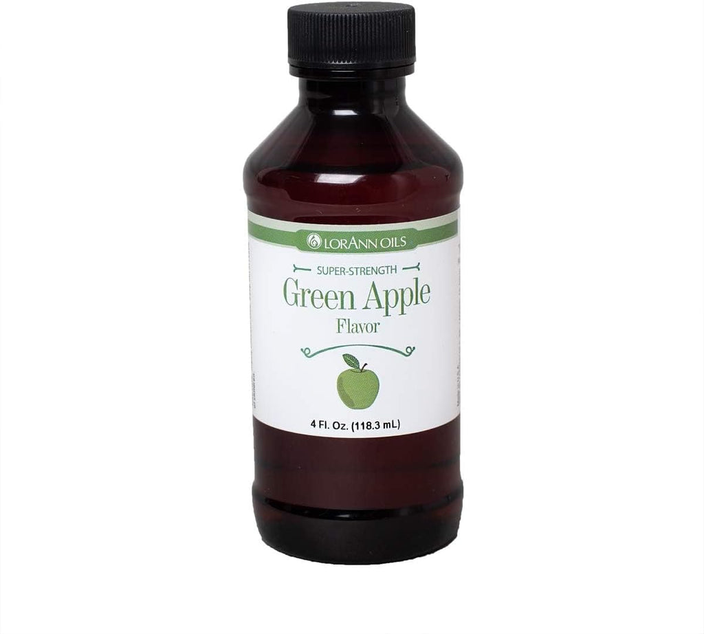 LorAnn Green Apple SS Flavor, 4 ounce bottle