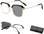 Intelligent Zoom Reading Glasses, Smart Zoom Smart Color Change Glasses, Blue Light Blocking For Women/Men