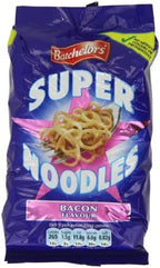Batchelors Super Noodles Bacon Flavour 100 g (Pack of 16)