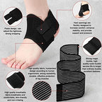 Junkin 2 Pairs Kid's Ankle Support Brace Elastic Ankle Compression Sleeve Neoprene Wraps Adjustable Sports Foot Brace Protector Breathable Calf Ligament Compression Bandage(Black)
