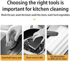 Natural Sisal Dish Washing Brush Bamboo Round Scrub Brush Pots Pans Vegetables Household Cleaning Brush… (Sisal)
