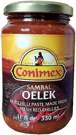 Conimex Sambal Oelek (Hot Chilli Paste) (11 oz)