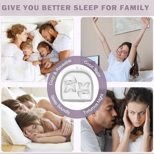 Snoring Solution - Anti-Snoring Devices, 2Pack Snore Device Stopper for Men and Women - H89