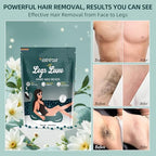 Wax Beads for Hair Removal, 1lb Hard Wax Beans for Full Body, Brazilian, Bikini, Legs, Arms, Face, Thick Hair Formula, Waxing Beads for Women & Men, Dark Green