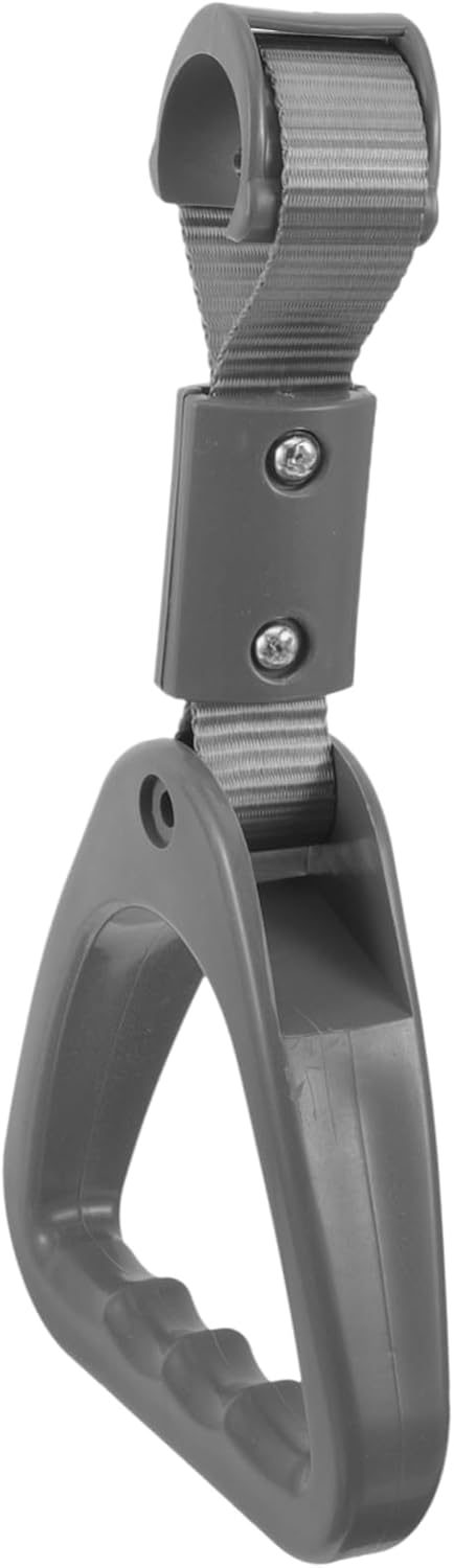Handlebar Grips Automotive Grab Handles Handlebar Grips Handle for Subway Handle Hand Triangle Ring for Car Subway Handle Armrest Hand Strap Bus Wristband Elder Grey Plastic Abs