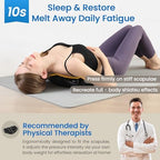 Shoulder Blade & Trapezius Trigger Point Massager, Upper Back Stretcher for Shoulder Back Pain Relief, Posture Correction & Muscle Relaxation, Ideal Gift for Elders