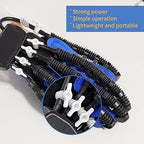 Fockety Rehabilitation Robot Gloves, Portable Electric Finger Exerciser for Arthritis Hemiplegia and Stroke Patient, Hand Movement Simulation, Mirror Mode, Hand Splint Finger Orthosis