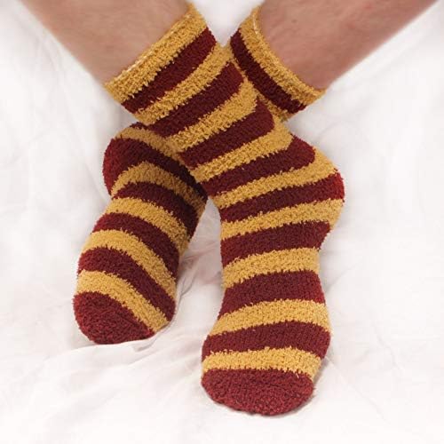 BambooMN Women's Fuzzy Team Spirit Socks - Super Soft Microfiber Game Day Sports Socks - 4 Pairs