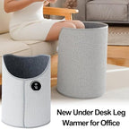 2026 New Under Desk Foot Warmer for Office, Under Desk Leg Warmer, Foldable Leg Heater Unders Desks, Essentials Supplies for Women Men Gifts, Portable Personal Electric Panel Space Heater