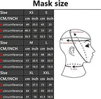 Latex Head Cover Sexy Rubber HeadMask Latex Hood exposed mouth for Cosplay Party Club Wear (XL)
