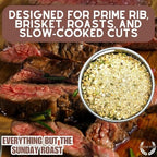 Everything But the Sunday Roast Seasoning | Gourmet Spice Blend | Non GMO, All Natural | Handmade in Small Batches in USA | Artisanal Seasoning Mix | Magnetic Tin | GLP-1 Friendly | Sustainably Sourced Rub | Ultra Premium | Gustus Vitae