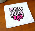 Funny Adult Humor Juice Rag, 12 x 12 Inches Towel, Gift for Couples Gag Gift