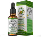 Green Propolis Liquid Extract - Brazilian Bee Propolis, Alcohol-Free - 30-Day Immune Support Supplement - Natural Immunity Shots