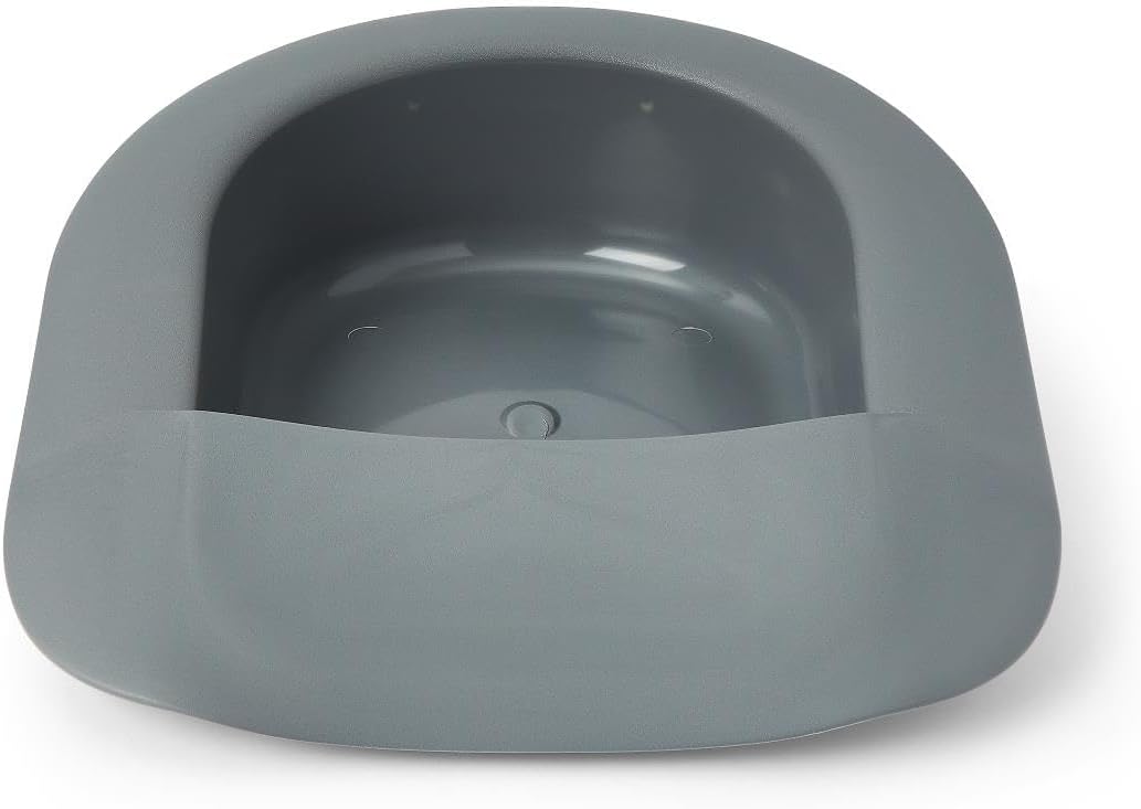 Durafit Bariatric Bedpan, Mega-Fracture, Graphite, 17.75" L x 16.25" W x 5" H, 900 lb. Capacity,1,Each,DYNC8552H